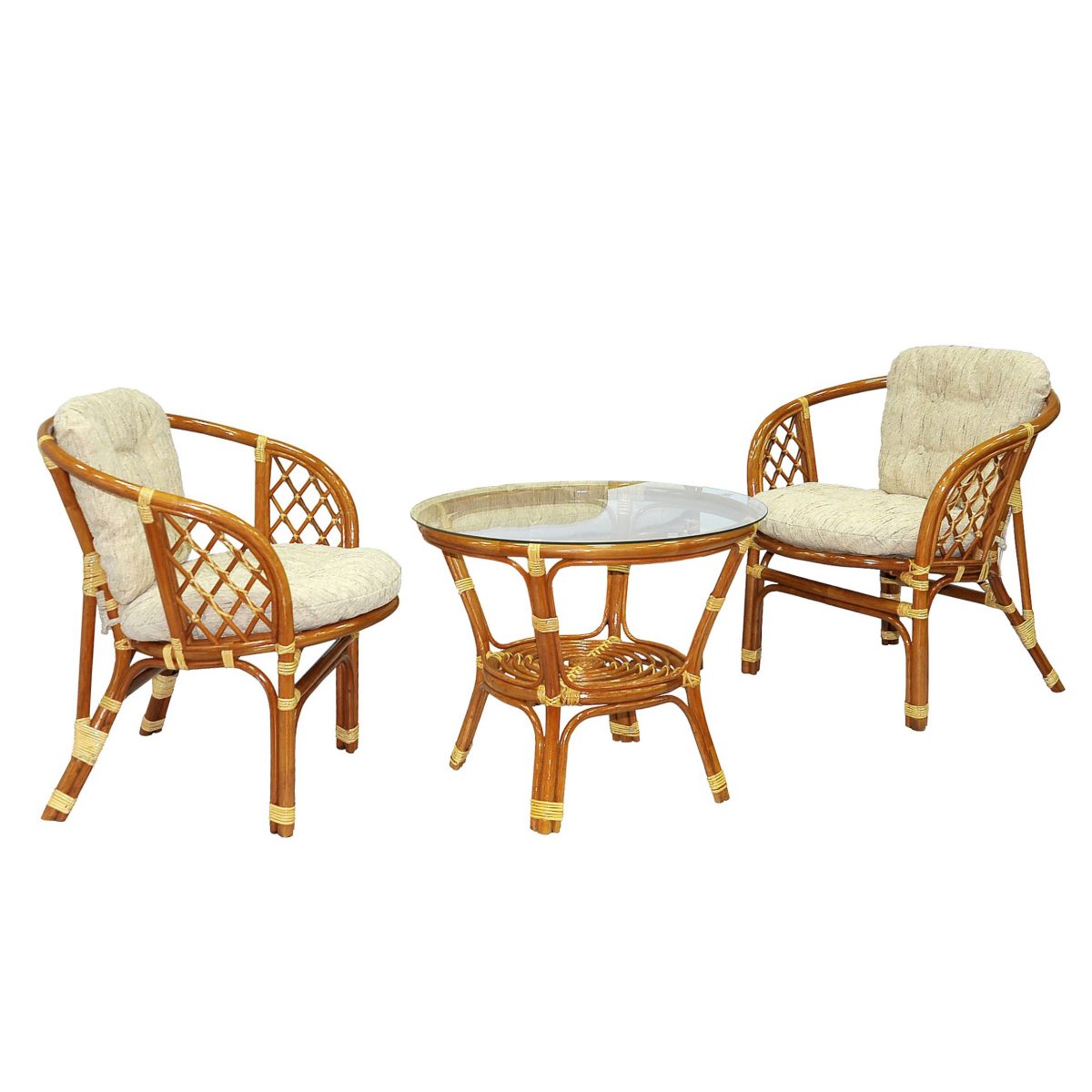 Комплект кофейный БАГАМА (стол и 2 кресла)