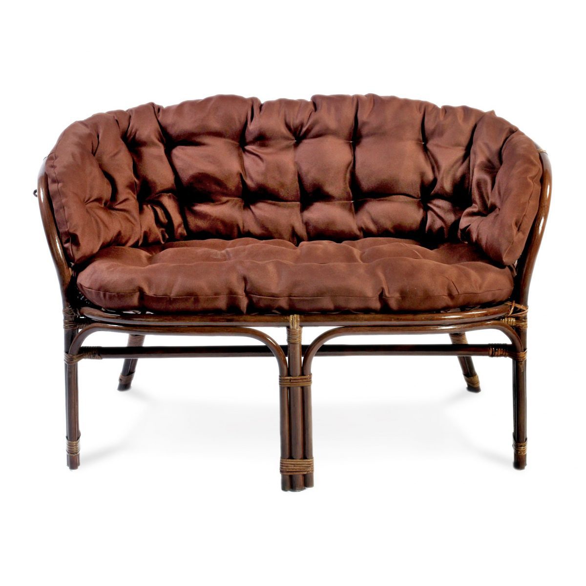 Комплект кофейный БАГАМА S (стол, 2 кресла и диван, подушка твил)