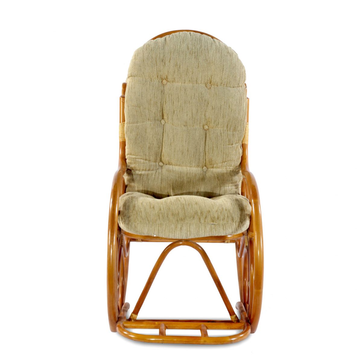 Кресло-качалка с подножкой (подушка шенилл)