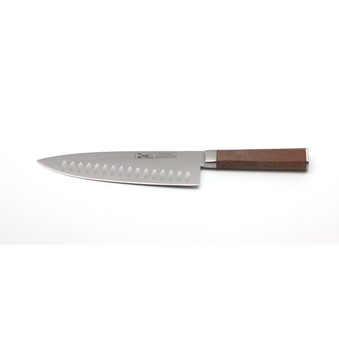 Нож поварской с канавками 20 см