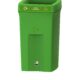 Контейнер для мусора Leafield Envirobin Open (100л) - 81155 зеленый с открытой крышкой