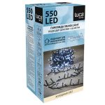 Гирлянда Luca Snake light холодный свет (550 ламп, длина гирлянды 1100 см) для ёлки 185 см