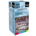 Гирлянда Luca Snake light мультиколор (550 ламп, длина гирлянды 1100 см) для ёлки 185 см