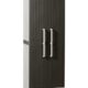 Шкаф TOOMAX WOOD LINE S, 2-х дверный с 4 полками, арт. 255, антрацит дверцы