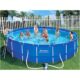 Бассейн BESTWAY 18x42 S/P Frame Pool Set, каркасный, фильтр,лест,тент,настил, 549х107см (56070 )