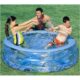 Бассейн BESTWAY 77x21 Deluxe Crystal Pool, надувной, от 6 лет, ремкомплект, 185х50см (51071b)