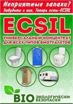 Жидкость для туалетных кабин и биотуалетов ECSIL, 1 л.