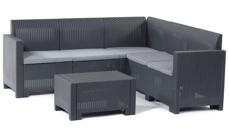Комплект мебели NEBRASKA Corner Set (углов. диван, столик), венге