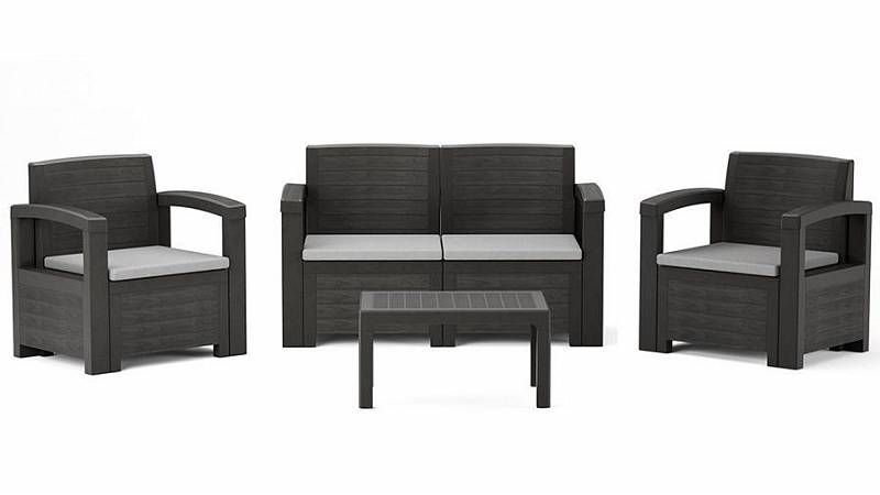 Комплект мебели RATTAN Comfort 4, венге