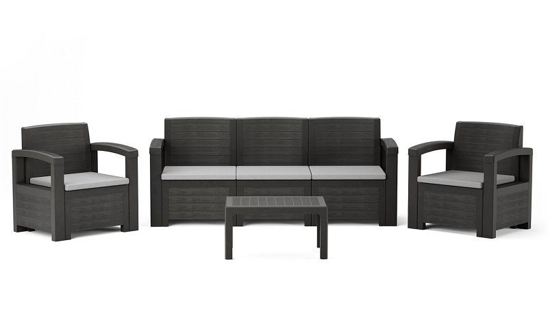 Комплект мебели RATTAN Comfort 5, венге