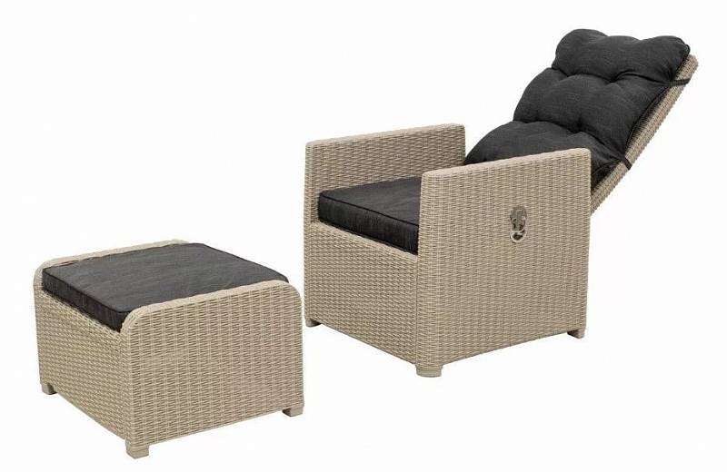 Комплект уличной мебели MANCHESTER OTTO SET 2, серый
