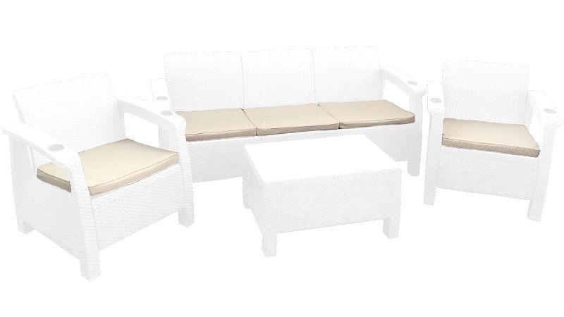 Комплект уличной мебели TWEET Terrace Set Max, белый