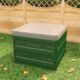 Компостер Delta Park 1500л, 120х120x100 см, 1,2 см, с порошковой окраской и ПВХ крышкой