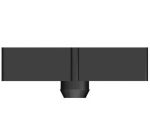 Крестик-табулятор для лаги и плитки Pedestal T-SP
