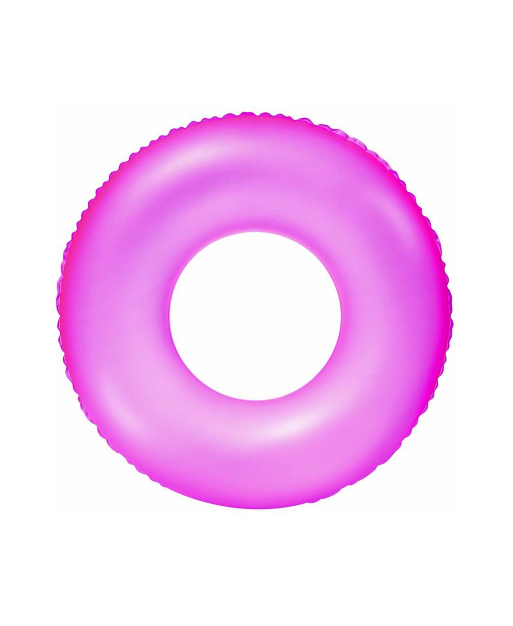 Круг BESTWAY 30" Frosted Neon Swim Ring надувной, неоновый, 76см., от 8лет (36024b)