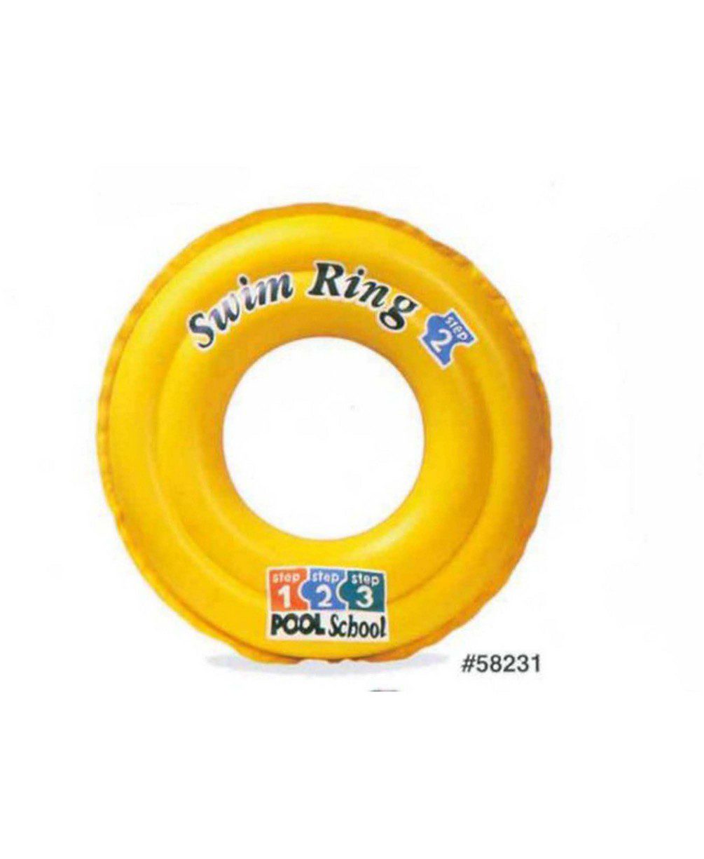 Круг INTEX Deluxe Swim Ring Pool School Step 2  надувной, от 3-6 лет, (58231NP)