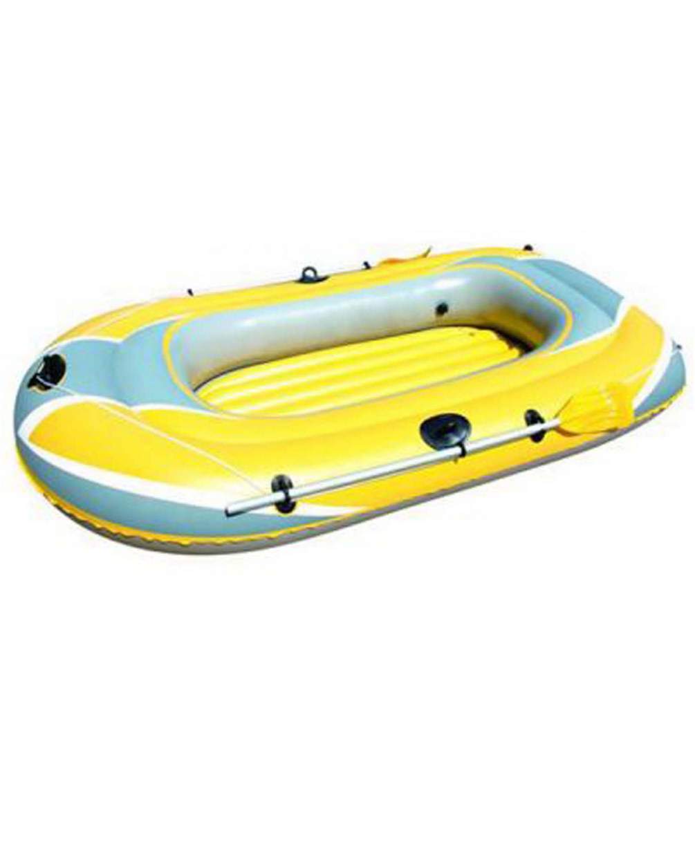 Лодка BESTWAY Hydro-Force Raft Set12 двухмест. 228х121см, весла, ножн. насос,страх,леер (61083B)