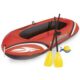 Лодка-плот BESTWAY Hidro-Force Raft Set 100х50 255х127см ,2+1 м, +весла +ножной насос (61068B)