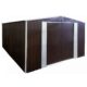 Металлический сарай Barnas 3x4