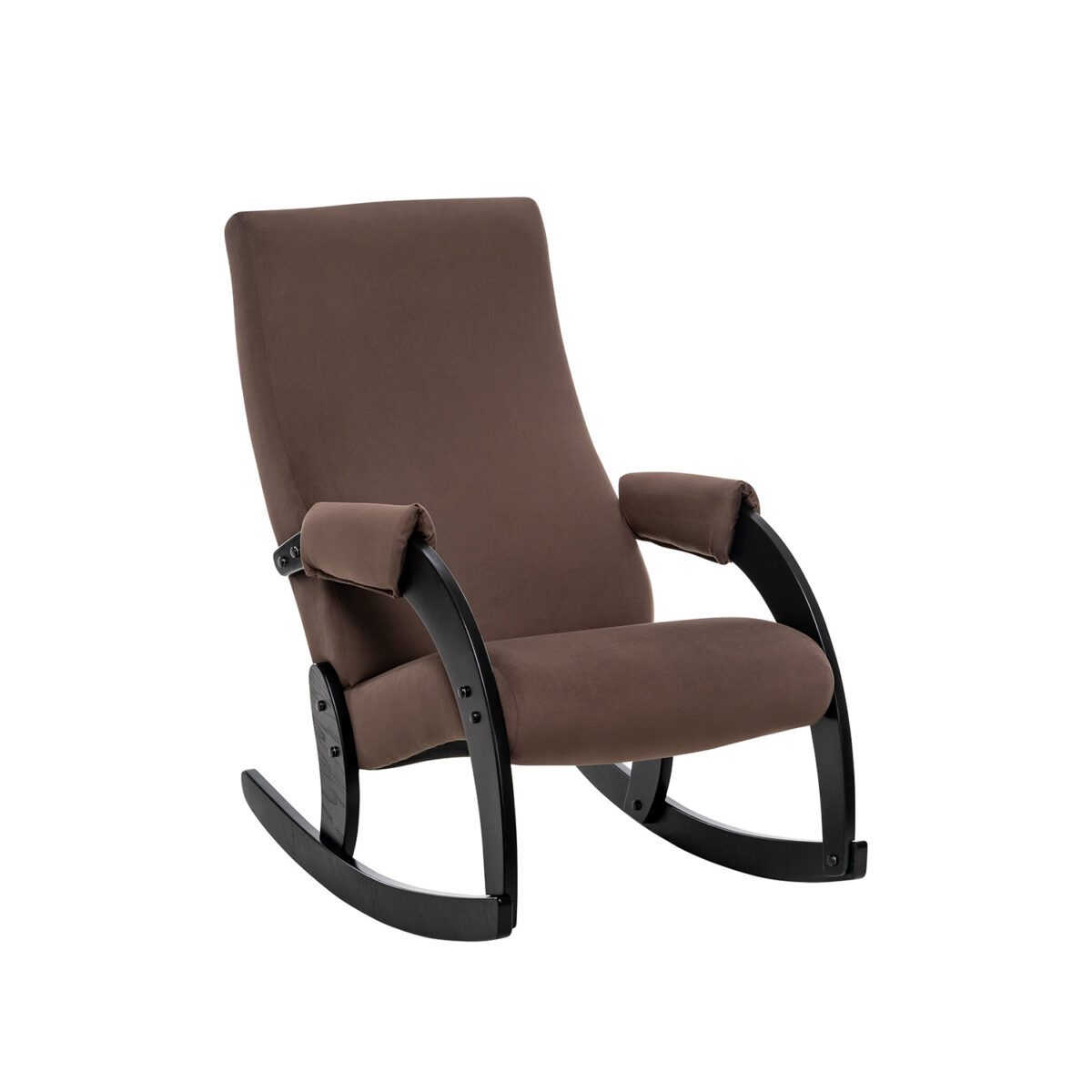 Кресло-качалка Модель 67М Венге, ткань V 23