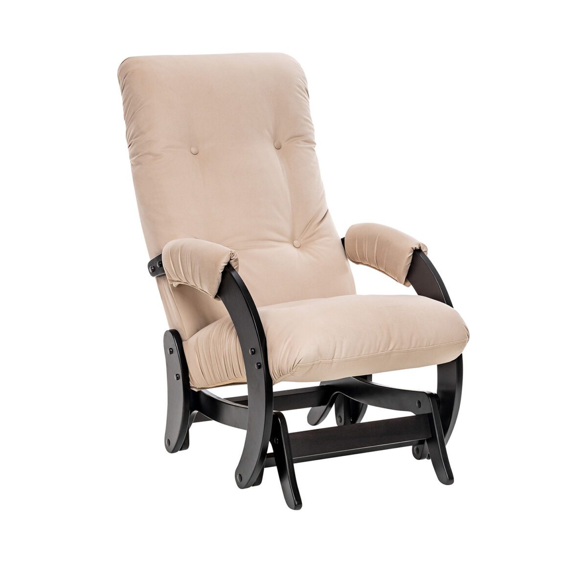 Кресло-качалка Модель 68 (Leset Футура) Венге текстура, ткань V 18