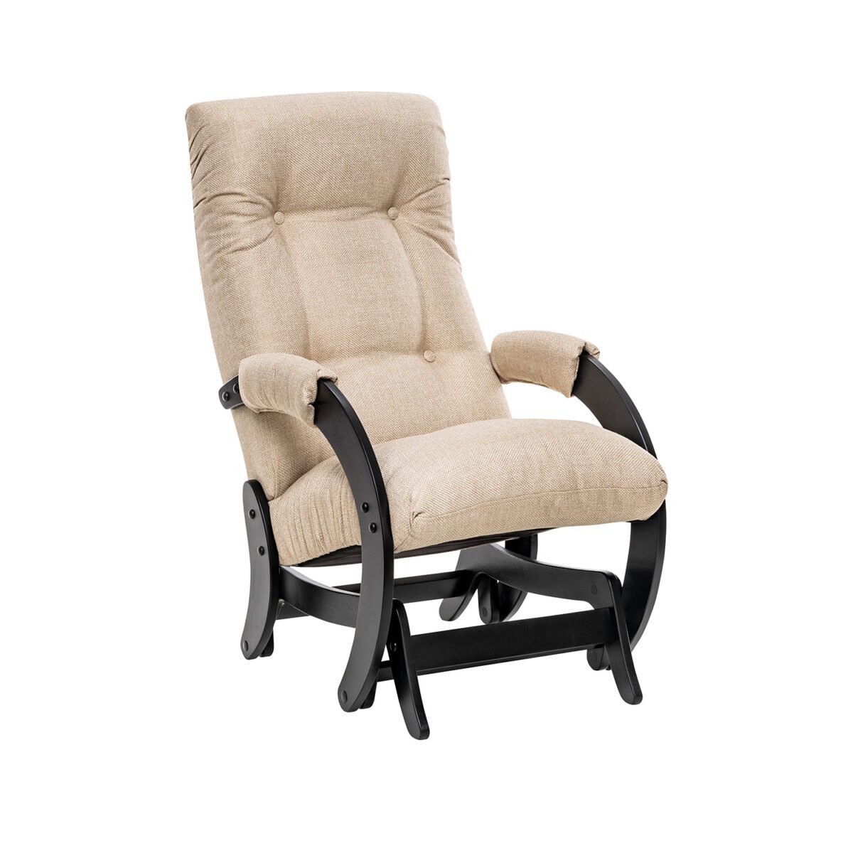 Кресло-качалка Модель 68 (Leset Футура) Венге, ткань Malta 03 A