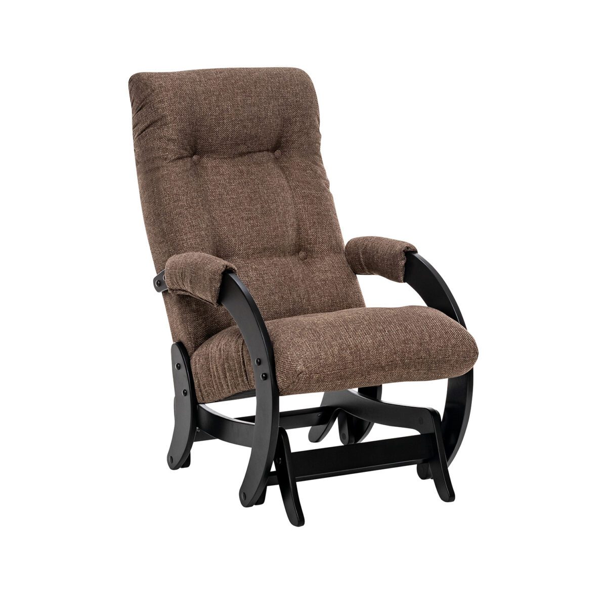 Кресло-качалка Модель 68 (Leset Футура) Венге, ткань Malta 15 A