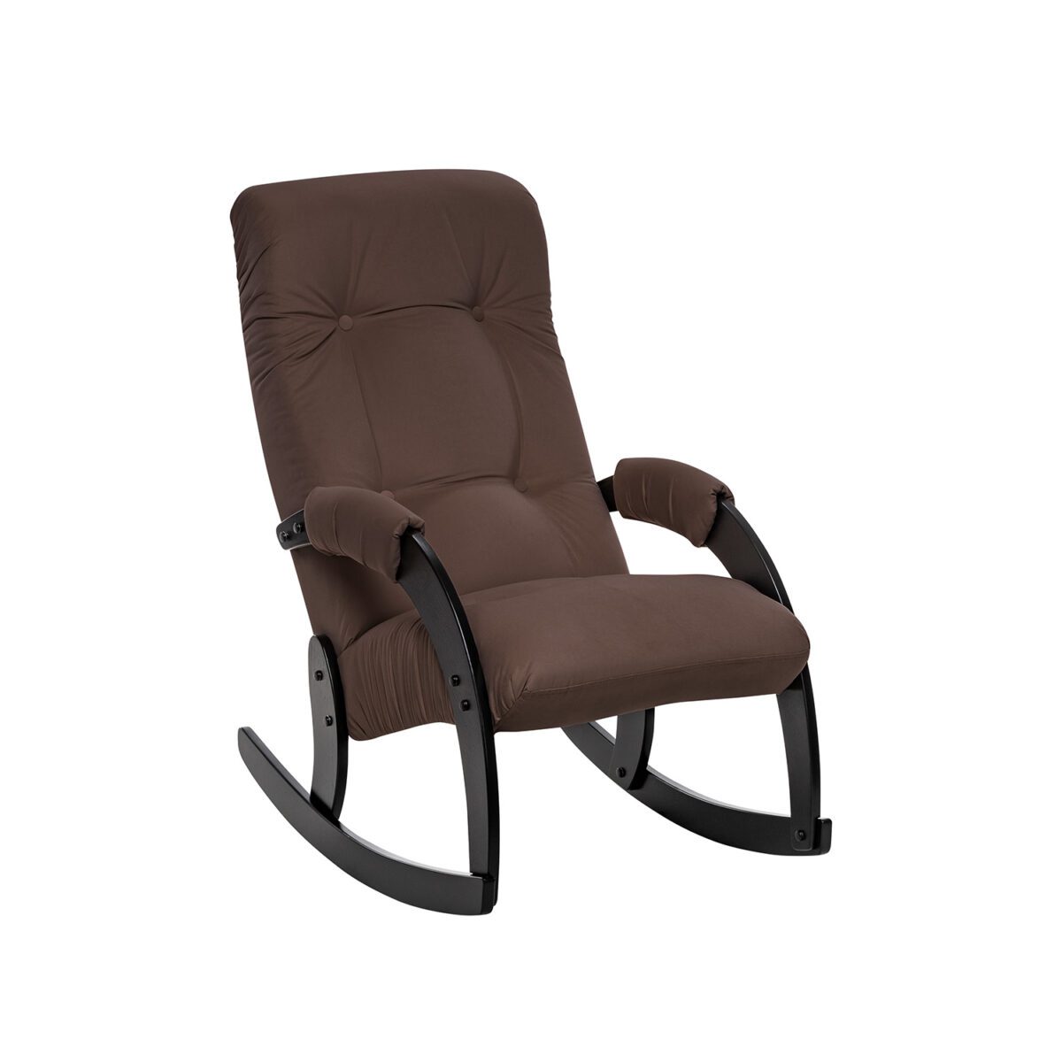 Кресло-качалка Модель 67 Венге, ткань V 26